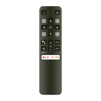 Télécommande vocale RCU Hostrong Factory OEM ODM RC802V FLR3 pour téléviseurs LED LCD intelligents 75S434, prise en charge de la personnalisation