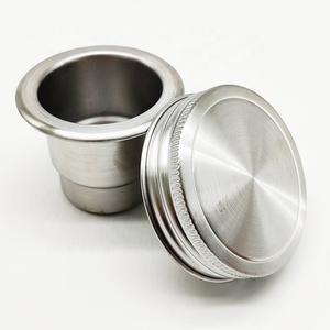 Couvercle à <span class=keywords><strong>salade</strong></span> à large bouche en acier inoxydable de qualité alimentaire avec couvercle à double spirale pour canettes Mason de 70mm 86mm - Product Image 6