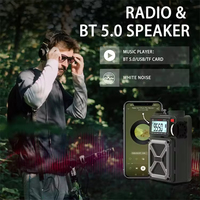 Wiederauf ladbare Handkurbel Retro Radio LED Wetter alarm AM/FM/SW/WB Taschen radio Empfänger Solar Power Bank Wasserdicht 4000mAh