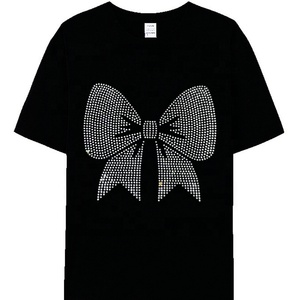 Collezione prê t-à-porter dei produttori di <span class=keywords><strong>abbigliamento</strong></span> in cotone Terry con strass di alta qualità - Product Image 5