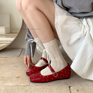 New Fashion Waterproof Coating for Ladies Flat <b>Shoes</b> Cute Clean Style Flats - Product Image 2