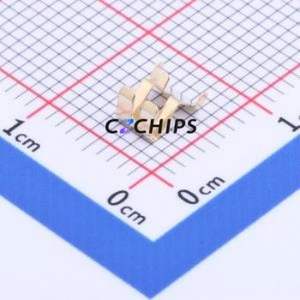 MY-ZJ-111LM Button & Strip Battery Connector Connector Contact / Elastic Accessory CR2032 Stainless Steel Gold - Product Image 1