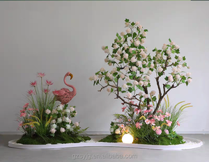 Bán Buôn Nhân Tạo Tú Cầu Hoa Cây Trong Nhà Ngoài Trời Nhà Vườn Đám Cưới Nhà Máy Trang Trí Nội Thất Cây Giả Sàn Cảnh Quan Trang Trí - Product Image 4