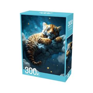 Zhiqu Border Enfants 300 Pièces Velours Jigsaw <span class=keywords><strong>Puzzle</strong></span> Unisexe Dessin Animé Anime Pet Papier Découpé Lavé Techniques Soulagement Du Stress Cure - Product Image 5