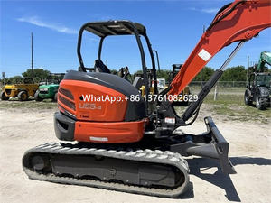 Nouvelle arrivée, mini-excavatrice d'occasion de haute qualité, Kubota U55-4, 5,5 tonnes, pour travaux de construction, petite excavatrice d'occasion - Product Image 5
