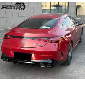 Pour <span class=keywords><strong>Mercedes</strong></span> Benz CLE W236 2024+ : Diffuseur arrière CLE63 AMG avec embouts d'échappement, sans dé<span class=keywords><strong>coupe</strong></span> pour pare-chocs arrière - Product Image 3