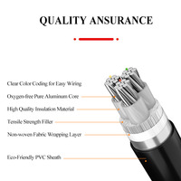 XLPE Cables de alimentación de aislamiento Xlpe Blindados de un solo núcleo múltiple 3/4/5 Core 25mm 70mm 95mm 150mm 185mm 240mm Cable de alimentación de bajo voltaje