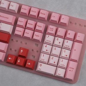Nhà Máy Ban Đầu Của Rất Cá Nhân Màu Hồng Yêu Keycaps Nhuộm Sub 147 PBT Keycap Cho Bàn Phím Cơ Khí - Product Image 2