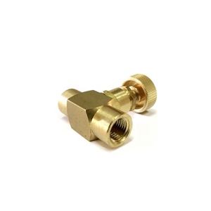 Messing <span class=keywords><strong>Mini</strong></span>-Naaldventiel, Vrouwelijk Naar Mannendraad, Handmatige Bediening Voor Luchtwaterolie, 1/8 "1/4" 3/8 "1/2" Npt Bspp Bspt - Product Image 5