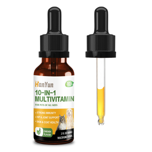 Suplemento Vitamínico Líquido para <span class=keywords><strong>Perros</strong></span>, Multivitamínico para <span class=keywords><strong>Articulaciones</strong></span>, Refuerzo Inmunológico para Cachorros y <span class=keywords><strong>Perros</strong></span> Adultos, Cuidado de la Salud de las Mascotas - Product Image 1