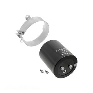 Distribuidor Autorizado, Condensador de Aluminio para Montaje en Chasis, 3900 uF LNU2H392MSEJ, 3900UF, 20%, 500V, SCREW - Product Image 1