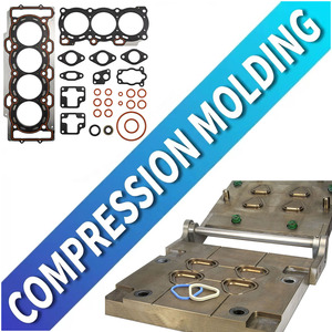 Moule en silicone haute performance pour joint de culasse automobile, fabrication sur mesure de joints d'huile FKM par moulage par <span class=keywords><strong>compression</strong></span> - Product Image 1