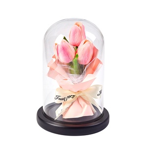 CustomizedExplosive modellseternal fiore copertura di vetro ornamento di <span class=keywords><strong>Rose</strong></span> Cross Border san valentino regalo di laurea compleanno Bouquet - Product Image 4