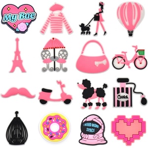 Accesorios para Zapatos de PVC, Decoración DIY con Dijes de la Serie de Dibujos Animados en Polvo, Último Modelo 2025, Populares, Baratos, Venta al por Mayor - Product Image 3