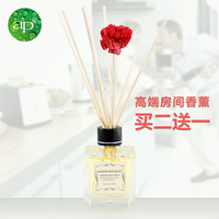 Offre Spéciale 100ml Chambre Bâtons de Roseau Naturel Décoratif Verre Reed Diffuseur Bouteille Huile Essentielle Diffuseur Humidificateur Diffuseur