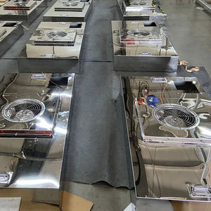 Unidad de filtro de ventilador Ffu <span class=keywords><strong>Clean</strong></span> Room Para <span class=keywords><strong>Ducto</strong></span> 2X4 Tablero de control para purificador de aire Laminaire Flujo de aire para Mac Ffu - Product Image 4