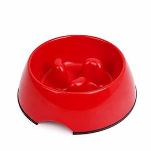 ชามอาหารสุนัขชามเซรามิกแบบช้าชามอาหารสุนัขชามสเตนเลสแบบโต้ตอบสำหรับสุนัข - Product Image 1