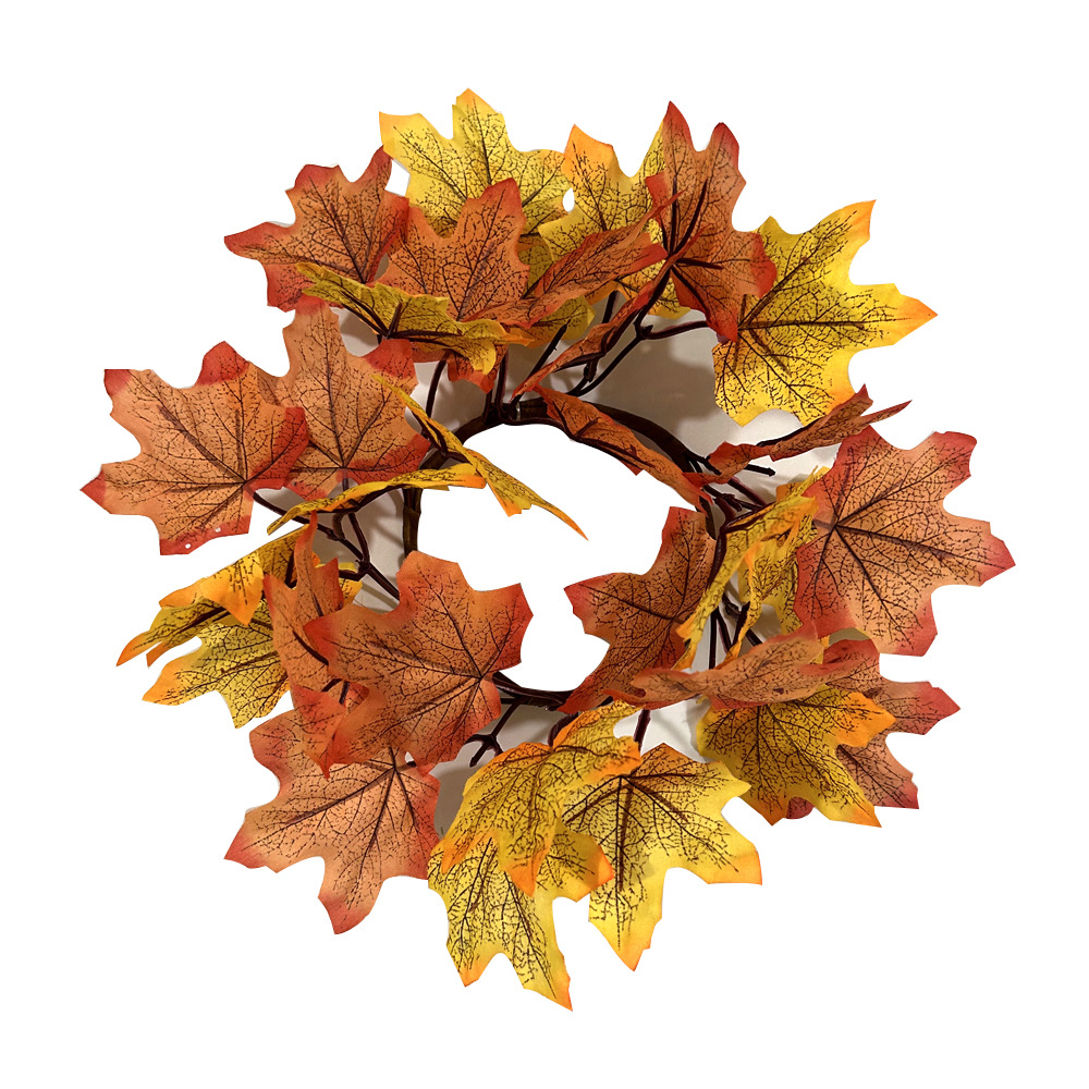 Couronne de feuilles d'érable - 30cm