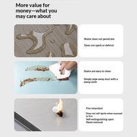 Panneaux muraux en placage de bois cristal de carbone à installation rapide, protection intégrée pour les halls d'hôtels, les immeubles de bureaux - Résistants aux chocs