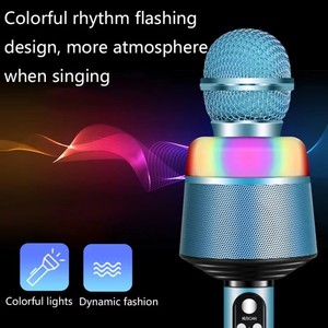 Hot-sale Q008 Wireless <strong>Bluetooth</strong> <strong>Speaker</strong> for Tiktok Video Live Microphone - 2-in-1 Disco K-Song Karaoke MIC Machine - Product Image 4