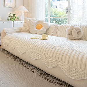 Funda de Sofá de Lana Sherpa con Forma Especial 2026, Gruesa, Antideslizante y Resistente a Arañazos de Gatos <span class=keywords><strong>para</strong></span> Invierno - Product Image 3