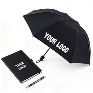 Ww5194 Customizable Logo Sunshade Printed Brand <b>Windproof</b> Promotion Gift 3 Fold Automatic <b>Umbrella</b> Custom Promotional Gifts - Product Image 1