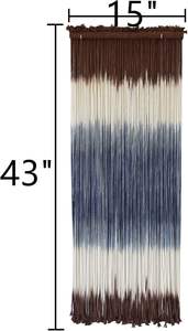 Customize Macrame <b>Wall</b> Hanging Dip-Dye Modern Handmade 100% Cotton Fabric <b>Wall</b> <b>Art</b> Decor <b>Nursery</b> Bedroom Living Room - Product Image 2