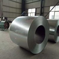 Bobine d'acier galvanisé pour la fabrication de tôles ondulées, matériau de base en rouleau GI, épaisseur 0,18 mm-0,8 mm, utilisation pour machines de toiture