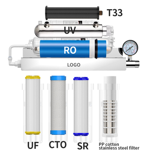 8 giai đoạn lọc thép không gỉ lọc RO lọc nước uống lọc nước lọc trầm tích lọc nước - Product Image 3