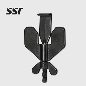 Support de porte de sécurité antivol pour l'hôtellerie et le tourisme en alliage de zinc butée de porte papillon portable réglable - Product Image 1