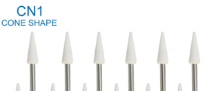 Hoge Kwaliteit Tandheelkundige Boor & Accessoires 12 Fg Witte Steen Polijstgereedschap Keramische Slijpmachines <span class=keywords><strong>Bur</strong></span> Steen Boor - Product Image 3