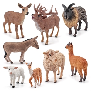 Xinhen exporte à l'étranger des modèles d'animaux simulés tels que des alpaca, des ânes, des moutons, des cerfs Sika et des yaks. - Product Image 3