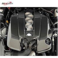 Couvre-moteur en fibre de carbone amélioré RC F, pour Lexus RCF 5.0 USC10 GSF