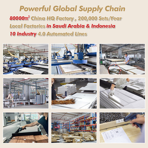 PA niedriger Preis kompakt alles in einem beweglichen 3 Stück Küchen schrank Speisekammer - Product Image 4