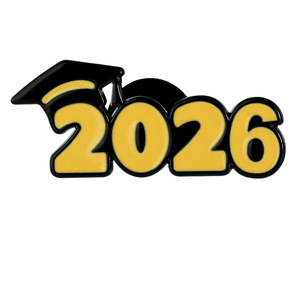 Emblema de Chapéu de Doutoramento para a Temporada de Formatura 2026, em Liga Metálica Esmaltada, Presente Comemorativo para Bacharel, Broche para Estudantes - Product Image 6