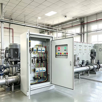 Boîtier de distribution IP55, armoire de distribution électrique, panneau de commande de pompe à moteur pour système d'irrigation d'approvisionnement en eau agricole et industriel
