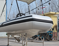 Bateau pneumatique semi-rigide gonflable 300 cm en Hypalon, yacht de sport, plongée, PVC 1,2 mm, 4 personnes, pêche en lac