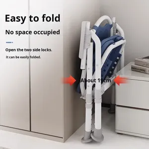 Chaise d'aisance de grande taille avec charge de 350lb, cuvette antidérapante pour soins infirmiers à domicile, équipement de sécurité pour salle de bain, <span class=keywords><strong>commode</strong></span> pour chevet - Product Image 2