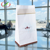 Sac en papier anti-vomissement imperméable pour compagnies aériennes, prix usine, moins cher, pour le mal des transports