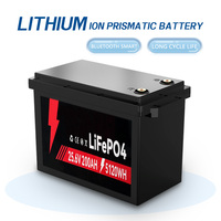 25.6V 200Ah LiFePO4 액체 냉각 4셀 골프 카트 배터리 6000회 작동 팩