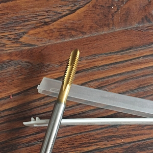<span class=keywords><strong>Taraud</strong></span> à main en carbure HSS filetage métrique robinet à flûte droite robinet pointu en spirale - Product Image 5