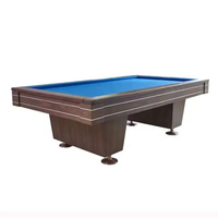 Vente directe usine – Table de billard sur mesure 9 pieds en ardoise avec poches en cuir, rails en bois massif, qualité tournoi, pour snooker