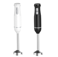 Blender Stick Elektrik Tanpa Kabel 400W Stainless Steel, Pengolah Makanan Bayi, Multifungsi Rumah Tangga