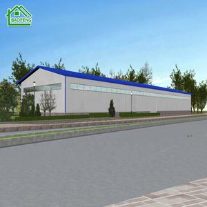 อาคารเหล็กพร้อมกรอบโลหะสร้างได้อย่างรวดเร็ว - Product Image 1