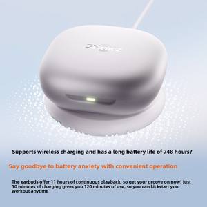 Écouteurs sportifs <span class=keywords><strong>OpenFit</strong></span> 2+ T921 à conception ouverte avec annulation active du bruit, étanchéité IPX5, double connexion et commandes tactiles - Product Image 4