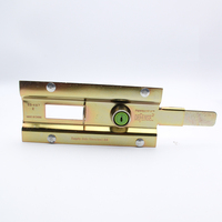Hot Sale Aode Modern Design Self-storage Security DBCI Door Latch Door Lock with Two Keys Nickel Plated for Roll up Door