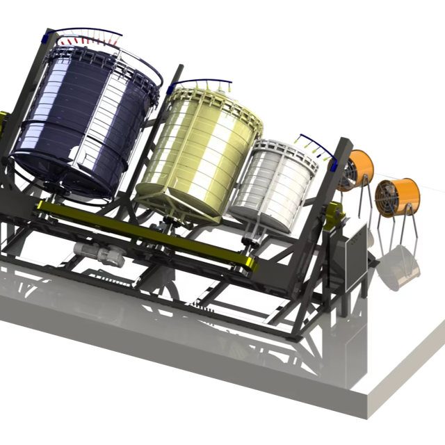 Plastic Moulding Machinery Water Tank Making Rotational Molding Machine
