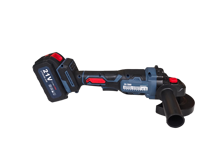 Meuleuse d'angle électrique sans balais 21V au lithium-ion professionnelle pour le bricolage, 2 batteries 4.0Ah, 2150 tr/min, 2 vitesses, couple de 120 N.m