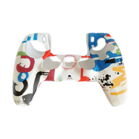Coque de protection en silicone pour manette de jeu PS5 camouflage Soft Rubber Case