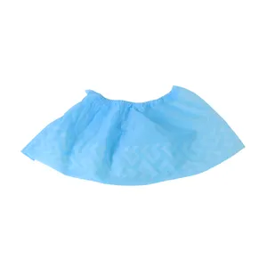 Anti Skip Nonwoven Fabric Pp Sms Raw Material Custom Manufacturer Supply Disposable Shoe Covers